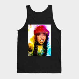 Erykah Badu RNB Watercolor Tank Top